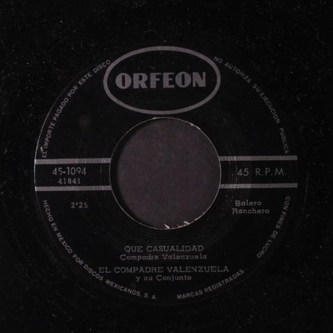 EL COMPADRE VALENZUELA