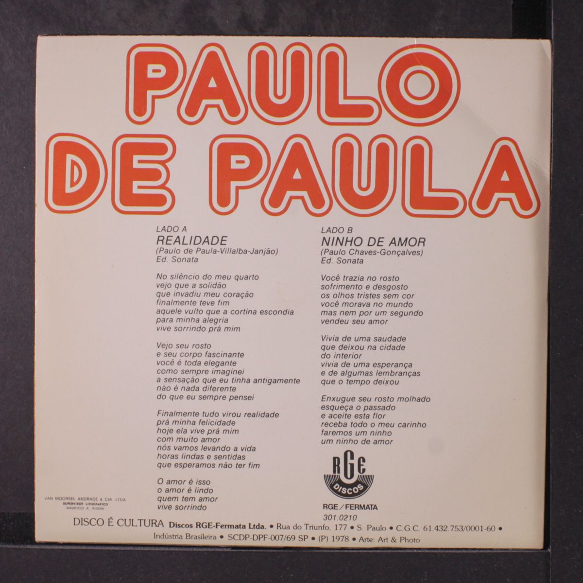 realidade / ninho de amor by PAULO DE PAULA