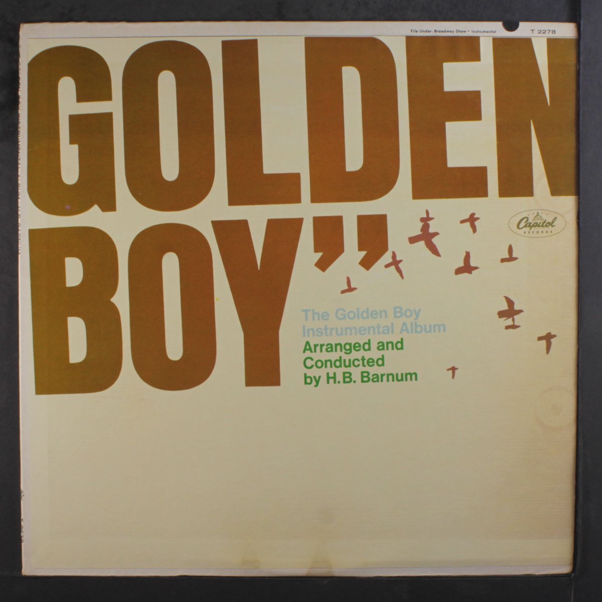 golden boy instrumental album by H.B. BARNUM