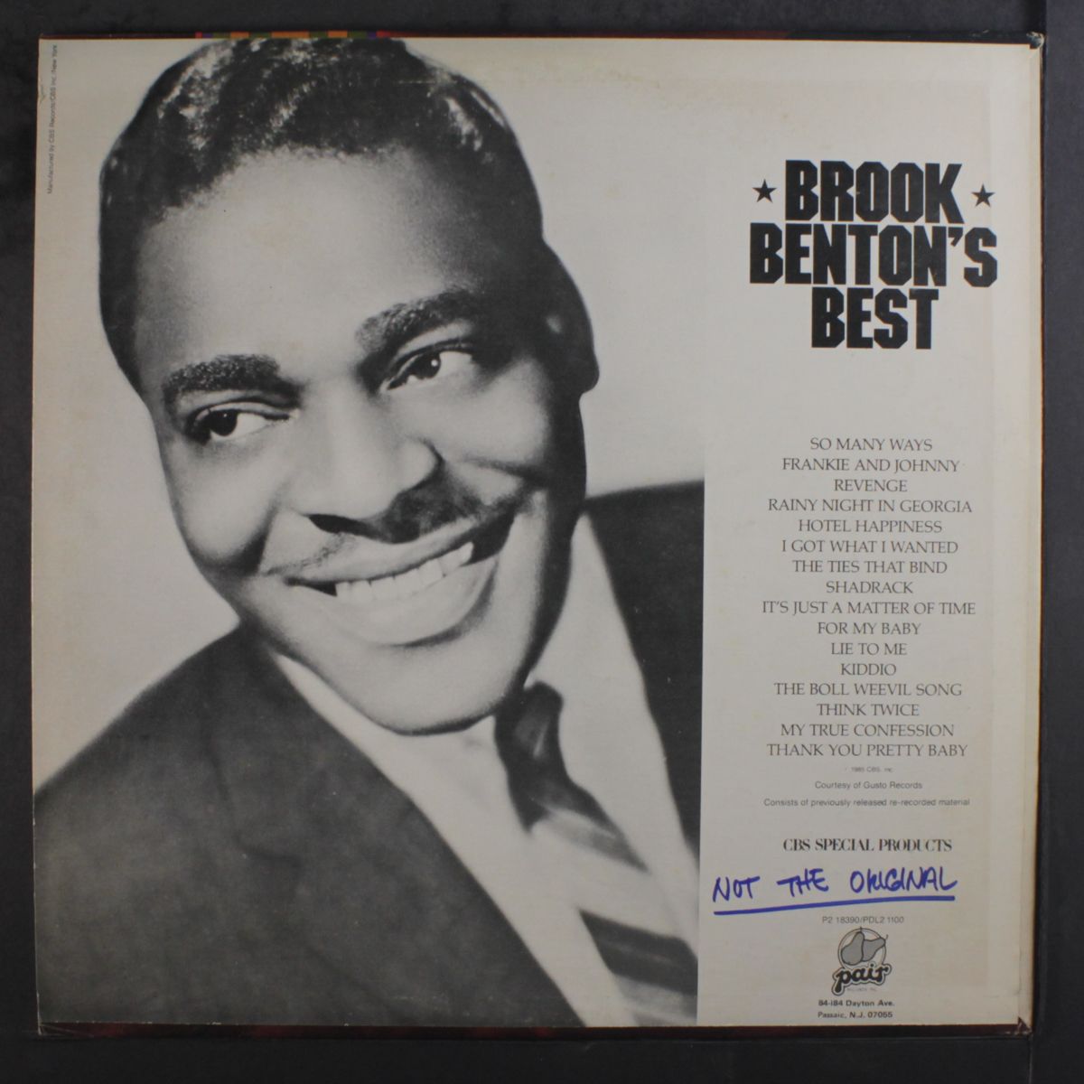 brook benton's best by BROOK BENTON