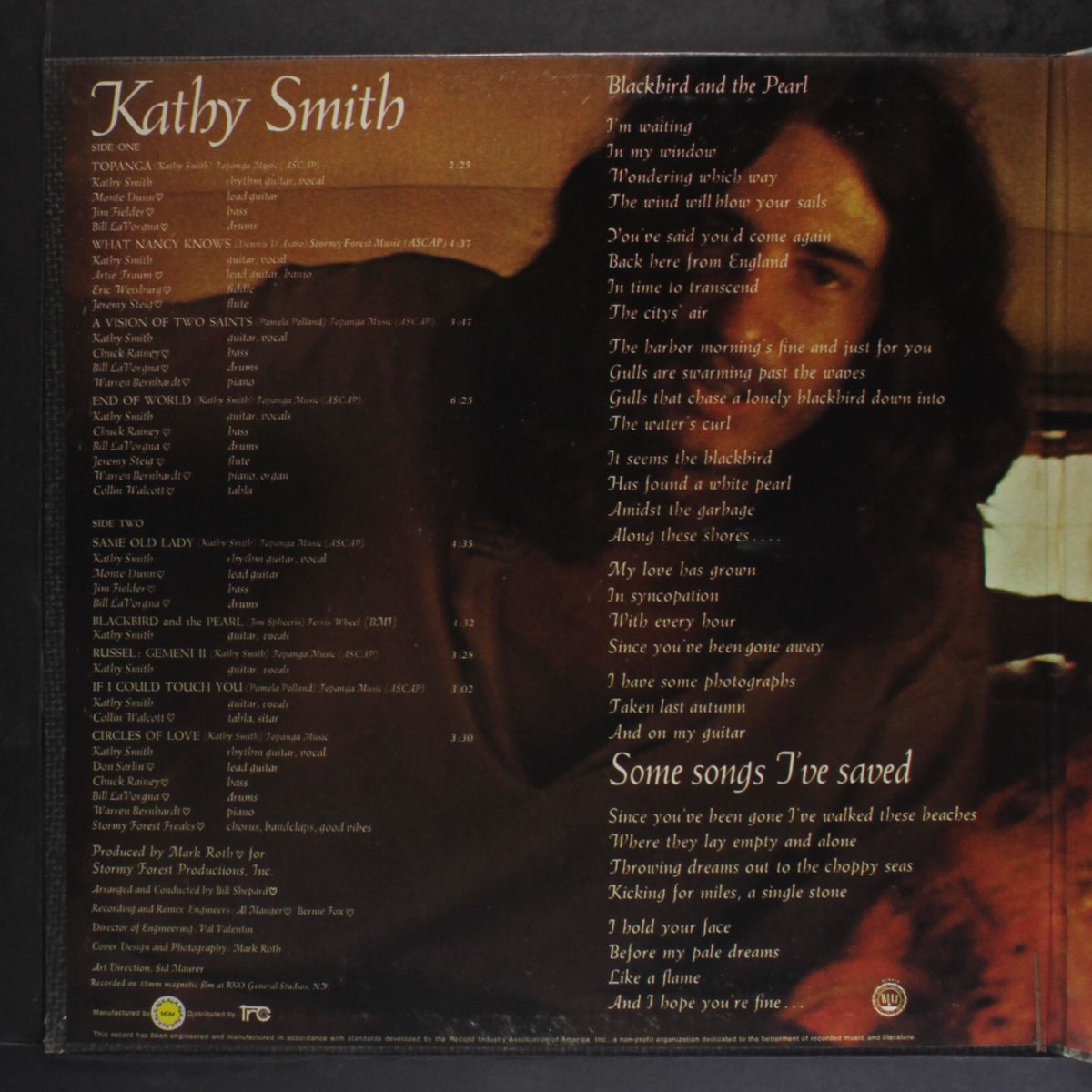 some songs i've saved by KATHY SMITH