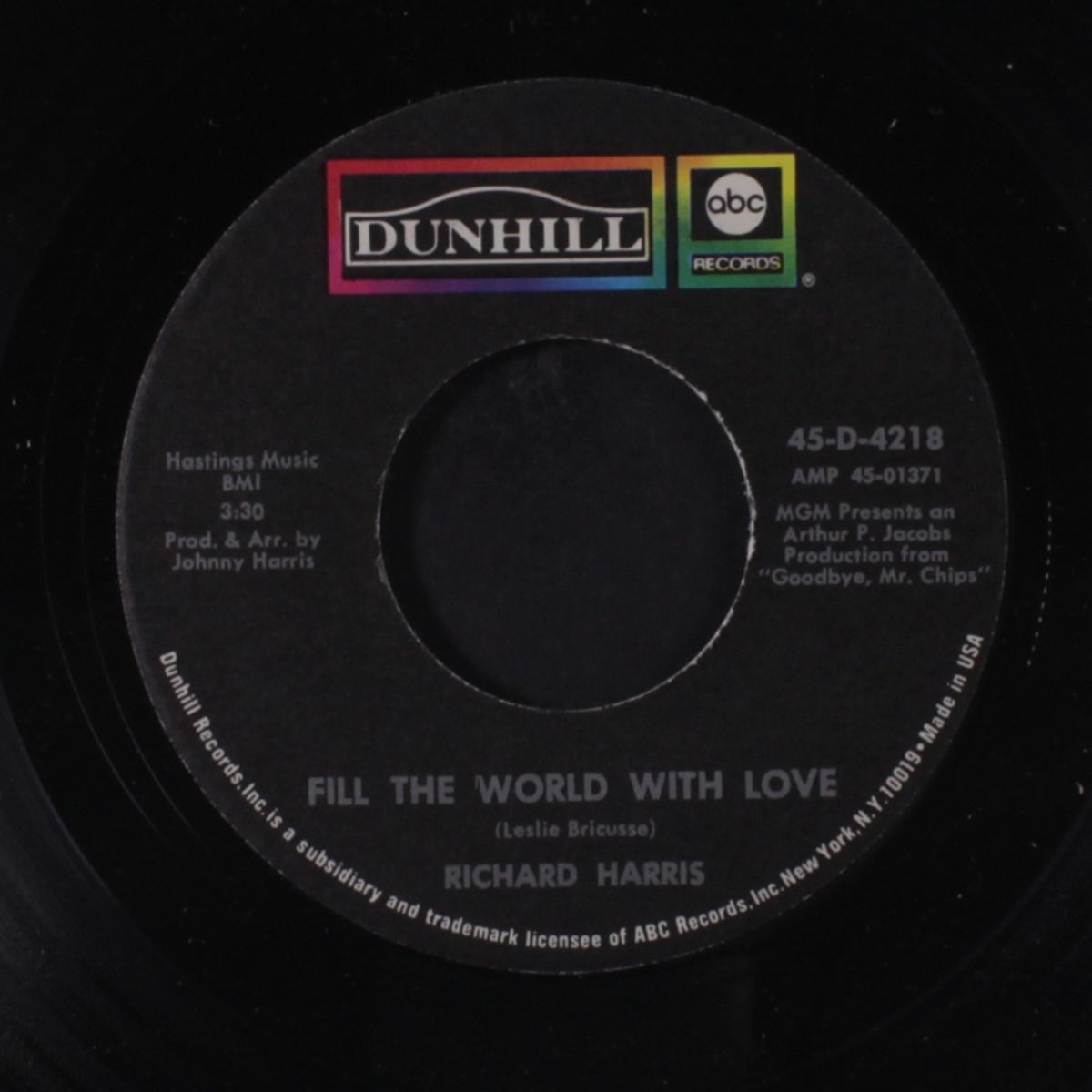 what a lot of flowers / fill the world with love by RICHARD HARRIS