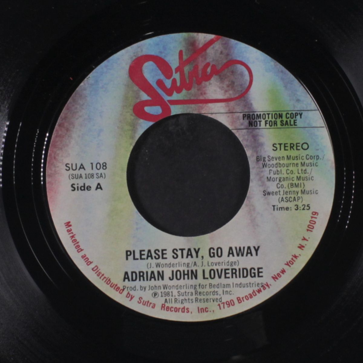 please stay, go away / same by ADRIAN JOHN LOVERIDGE
