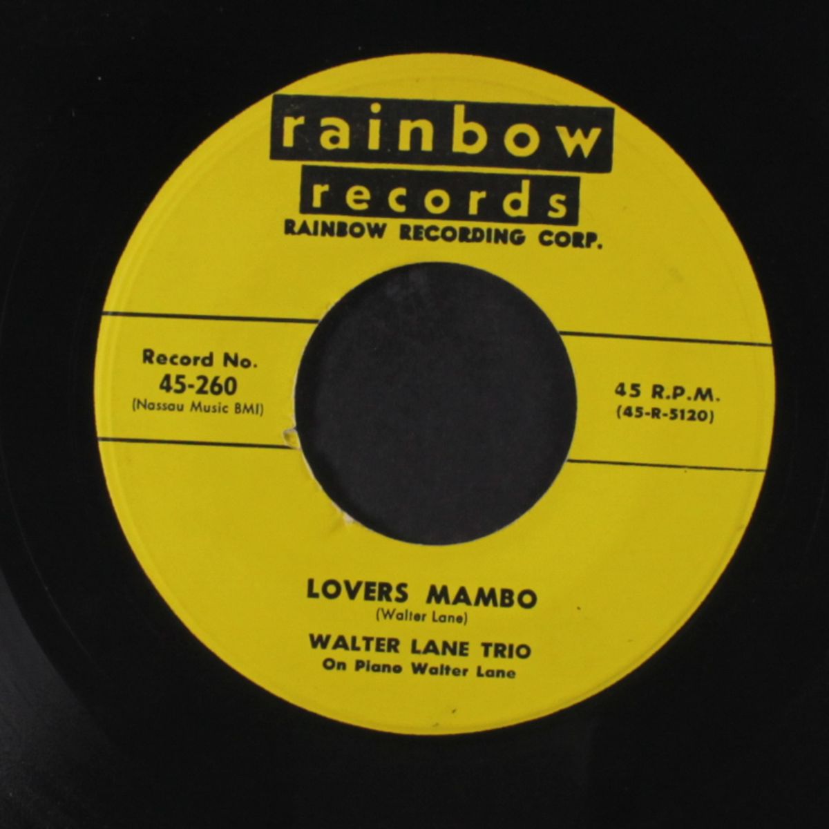drumambo / lovers mambo by WALTER LANE