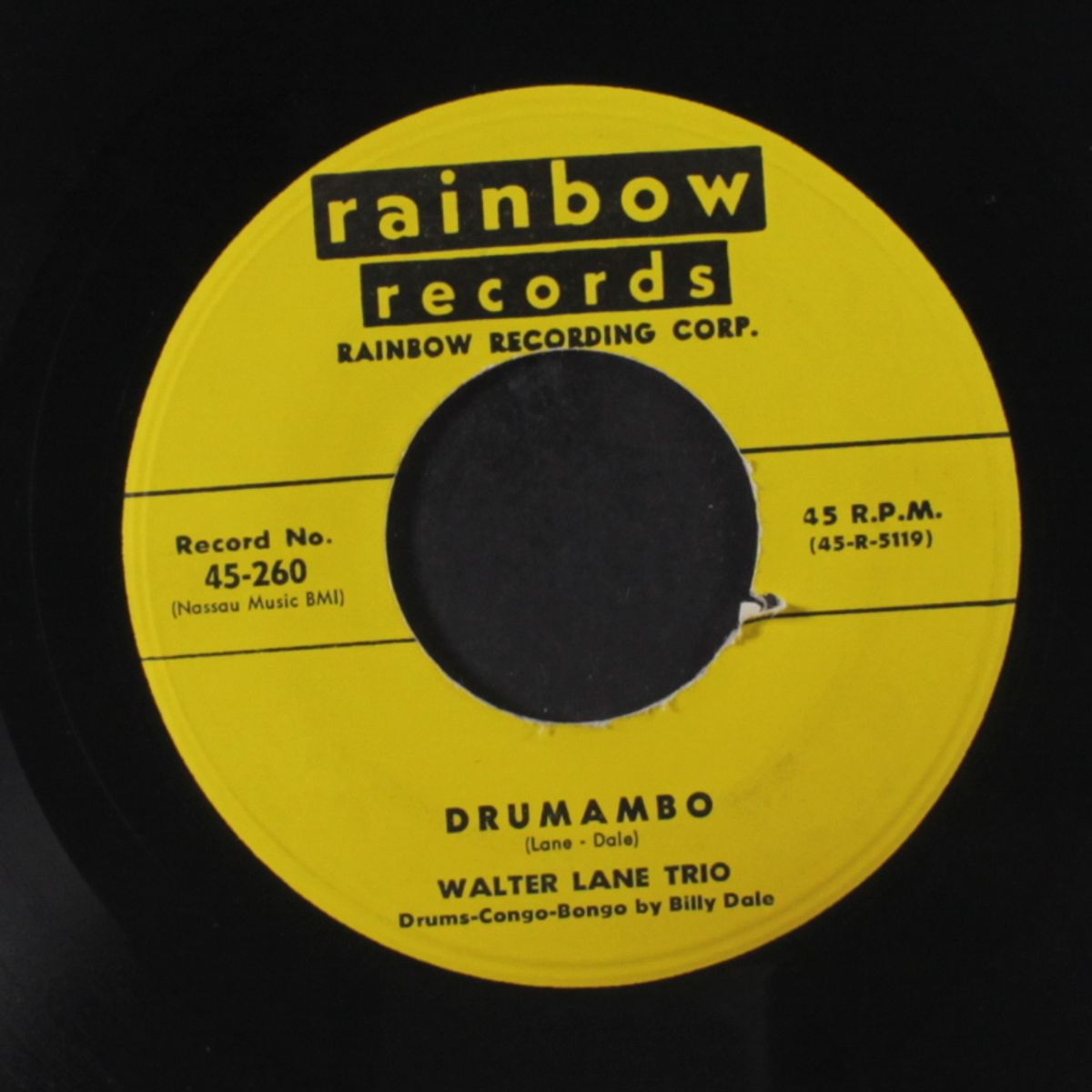 drumambo / lovers mambo by WALTER LANE