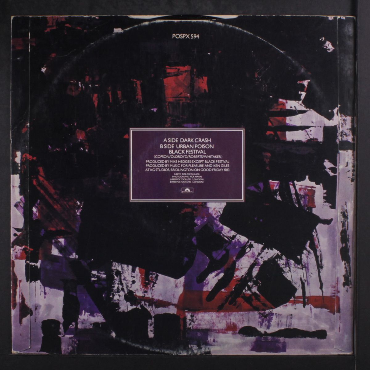 dark crash + 2 by MUSIC FOR PLEASURE