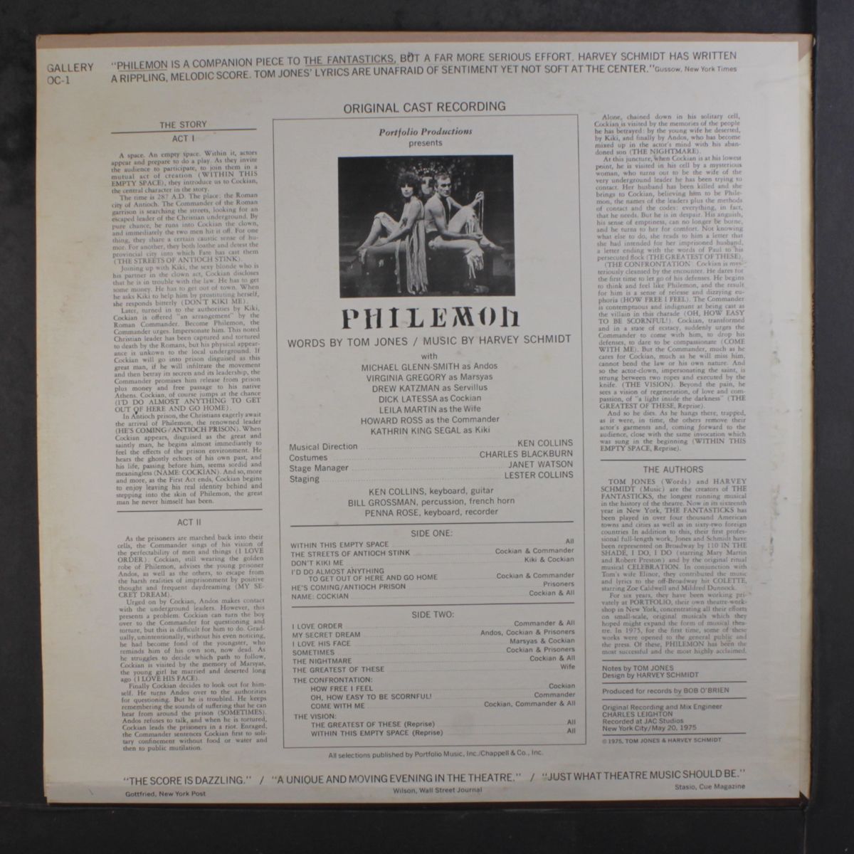 philemon by ORIGINAL CAST