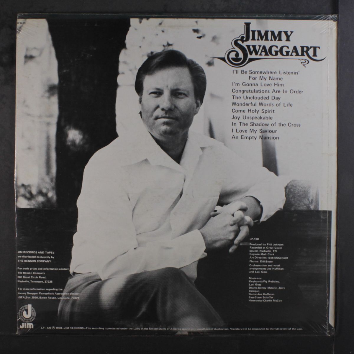 somewhere listenin' by JIMMY SWAGGART