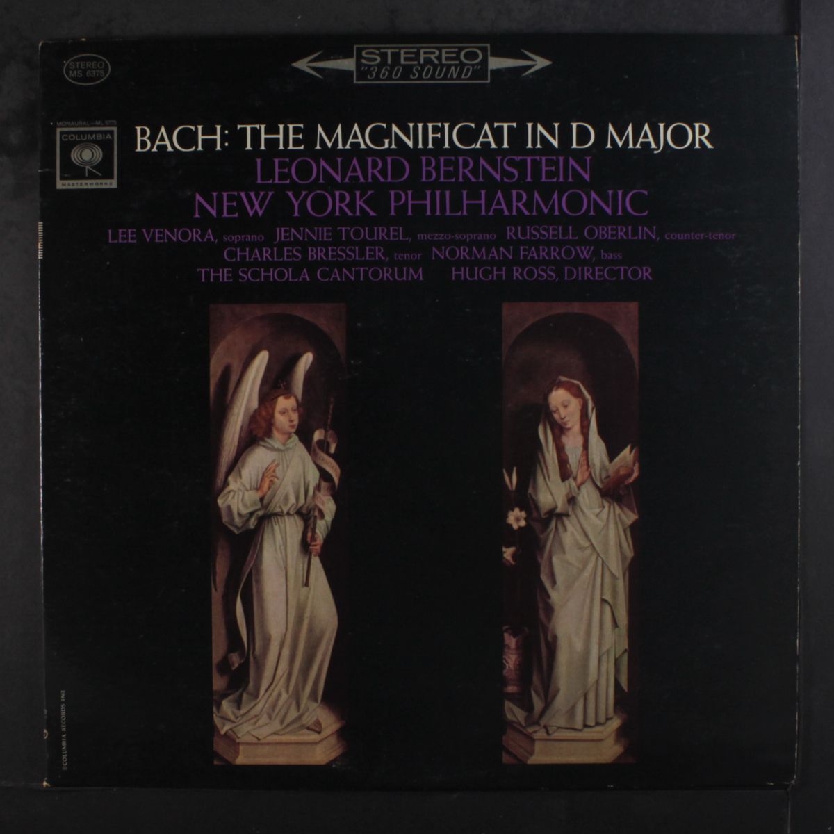 bach: the magnificent in d major by LEONARD BERNSTEIN