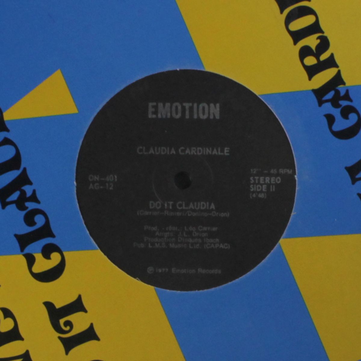 love affair / do it claudia by CLAUDIA CARDINALE