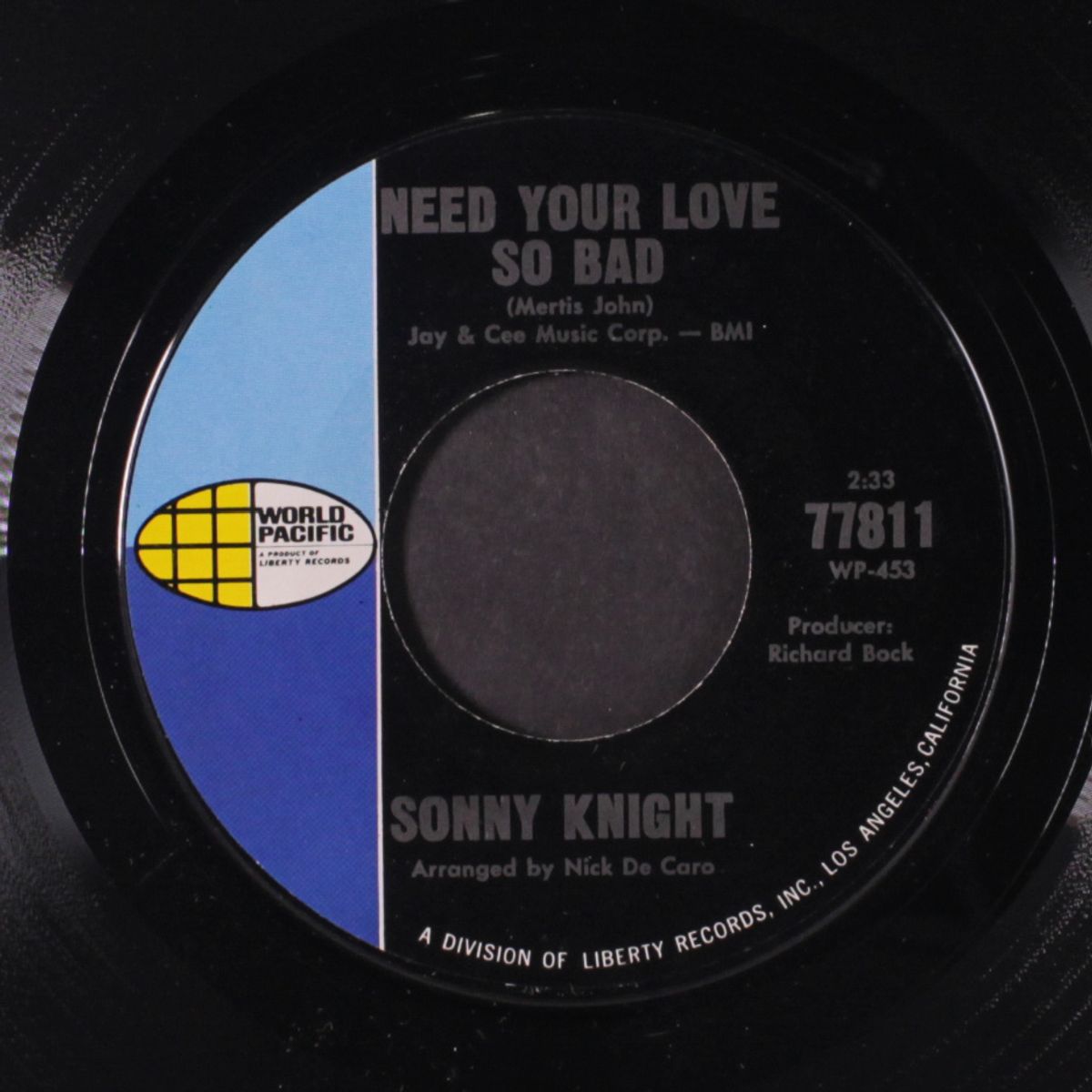 if i may / need your love so bad by SONNY KNIGHT