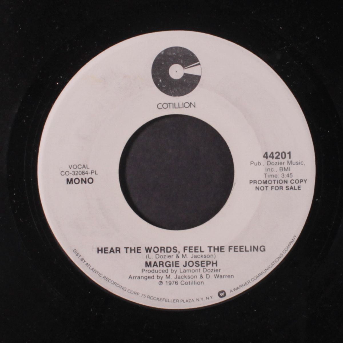 hear the words feel the feeling / mono by MARGIE JOSEPH