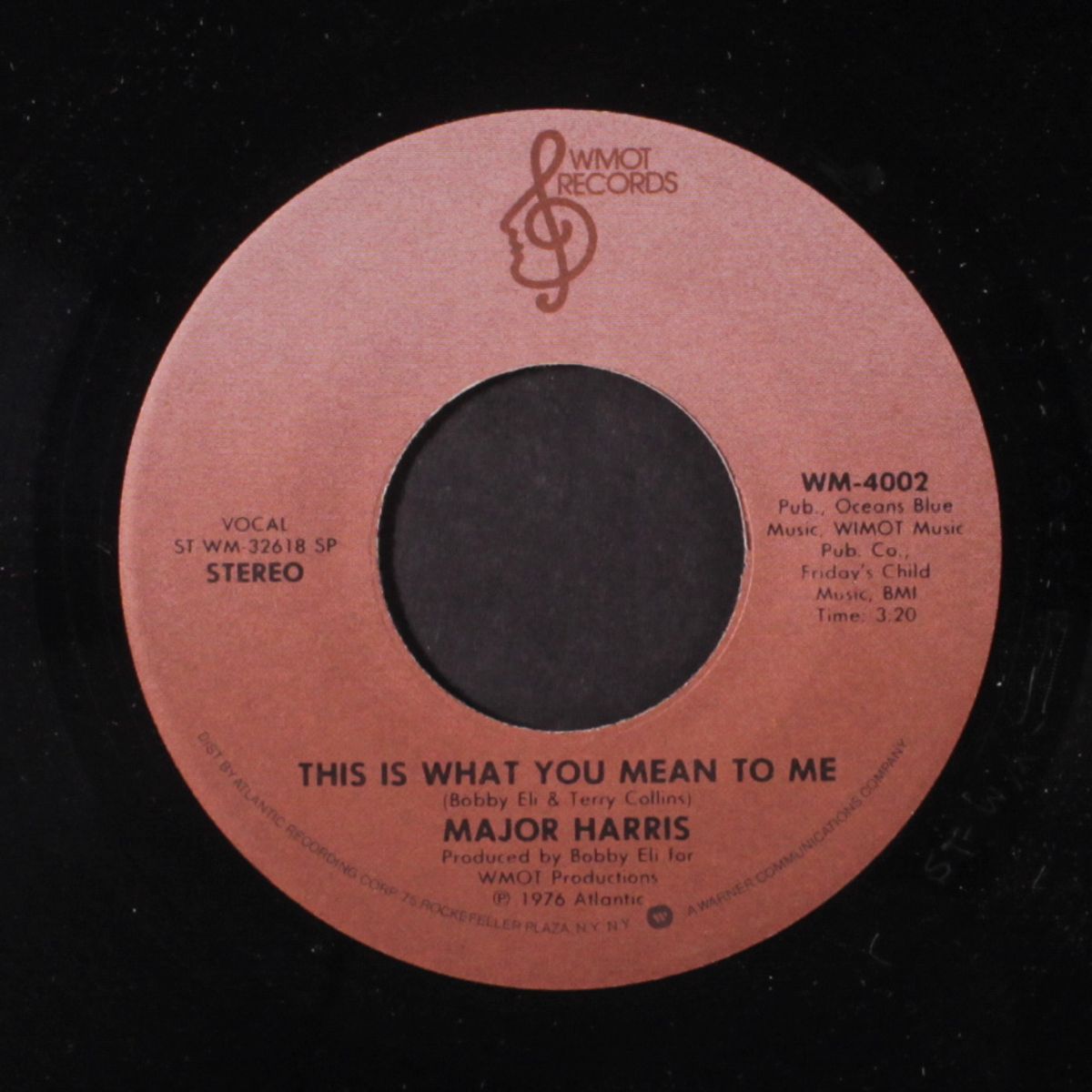 this is what you mean to me / laid back love by MAJOR HARRIS