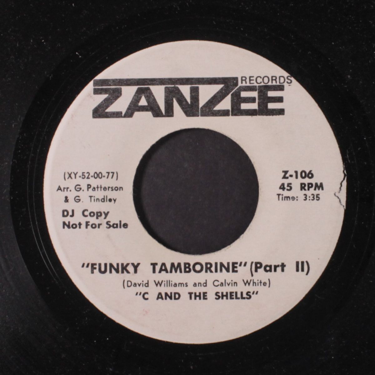 funky tamborine / part 2 by C & THE SHELLS