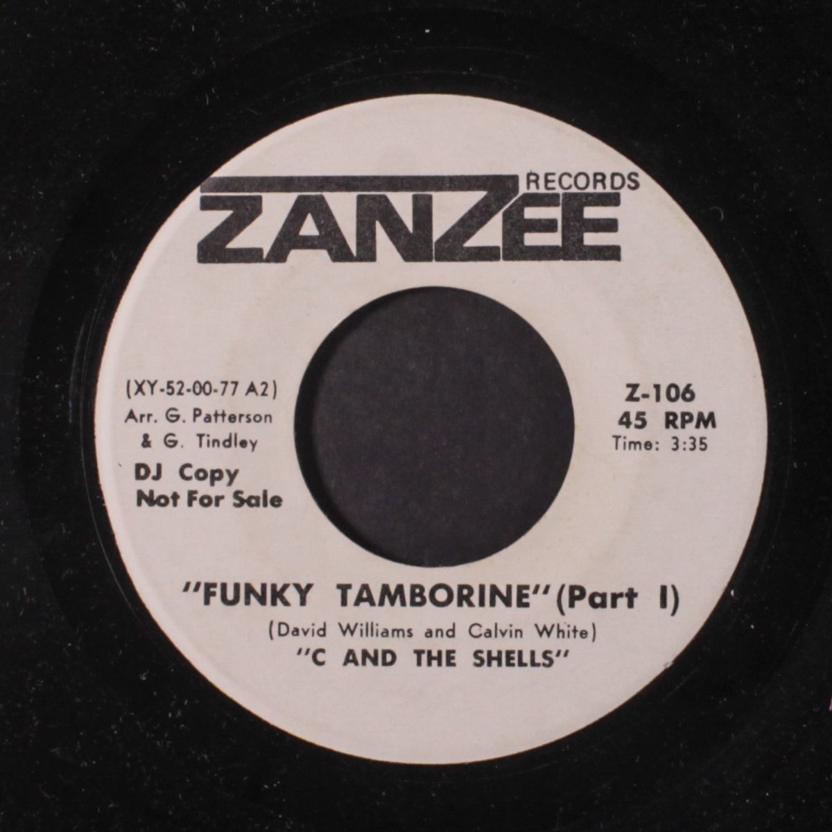 funky tamborine / part 2 by C & THE SHELLS