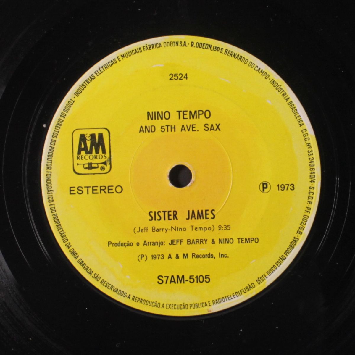 sister james / clair de lune by NINO TEMPO & 5TH AVE. SAX