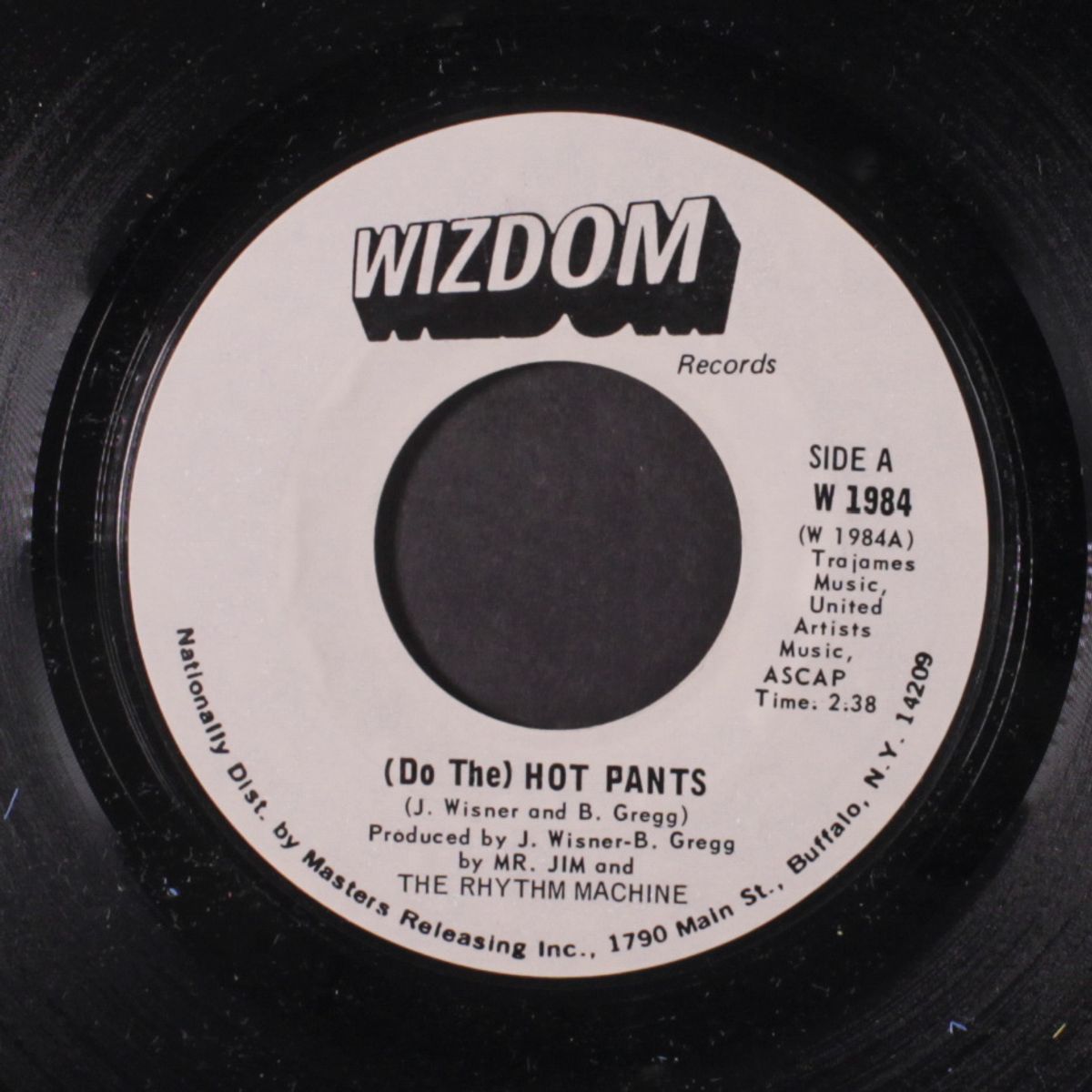 (do the) hot pants / midnight in madrid by MR. JIM & RHYTHM MACHINE
