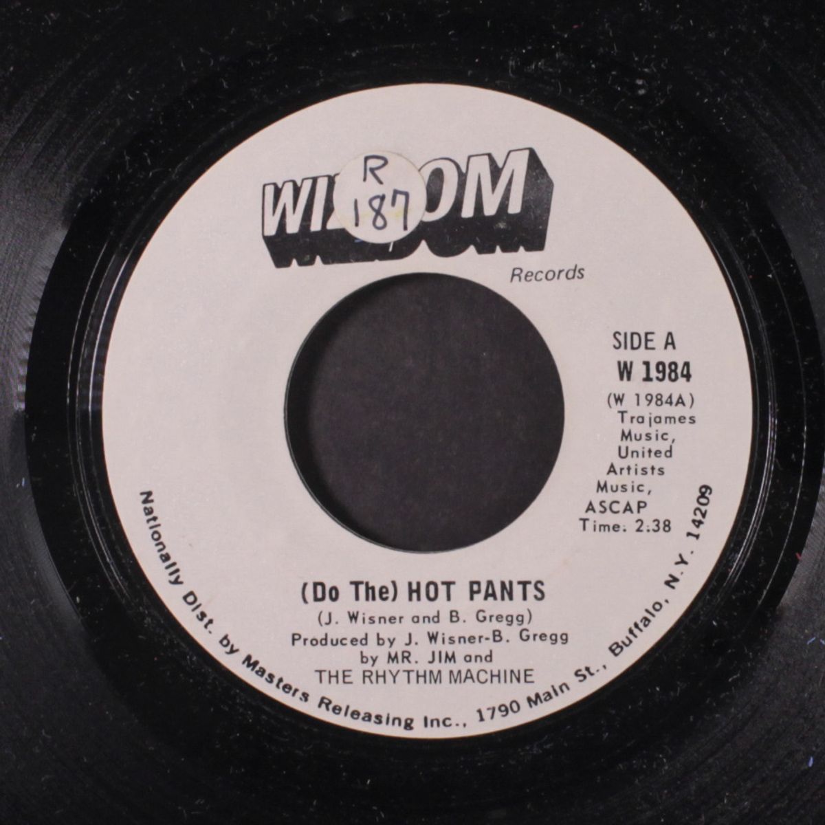 (do the) hot pants / midnight in madrid by MR. JIM & RHYTHM MACHINE