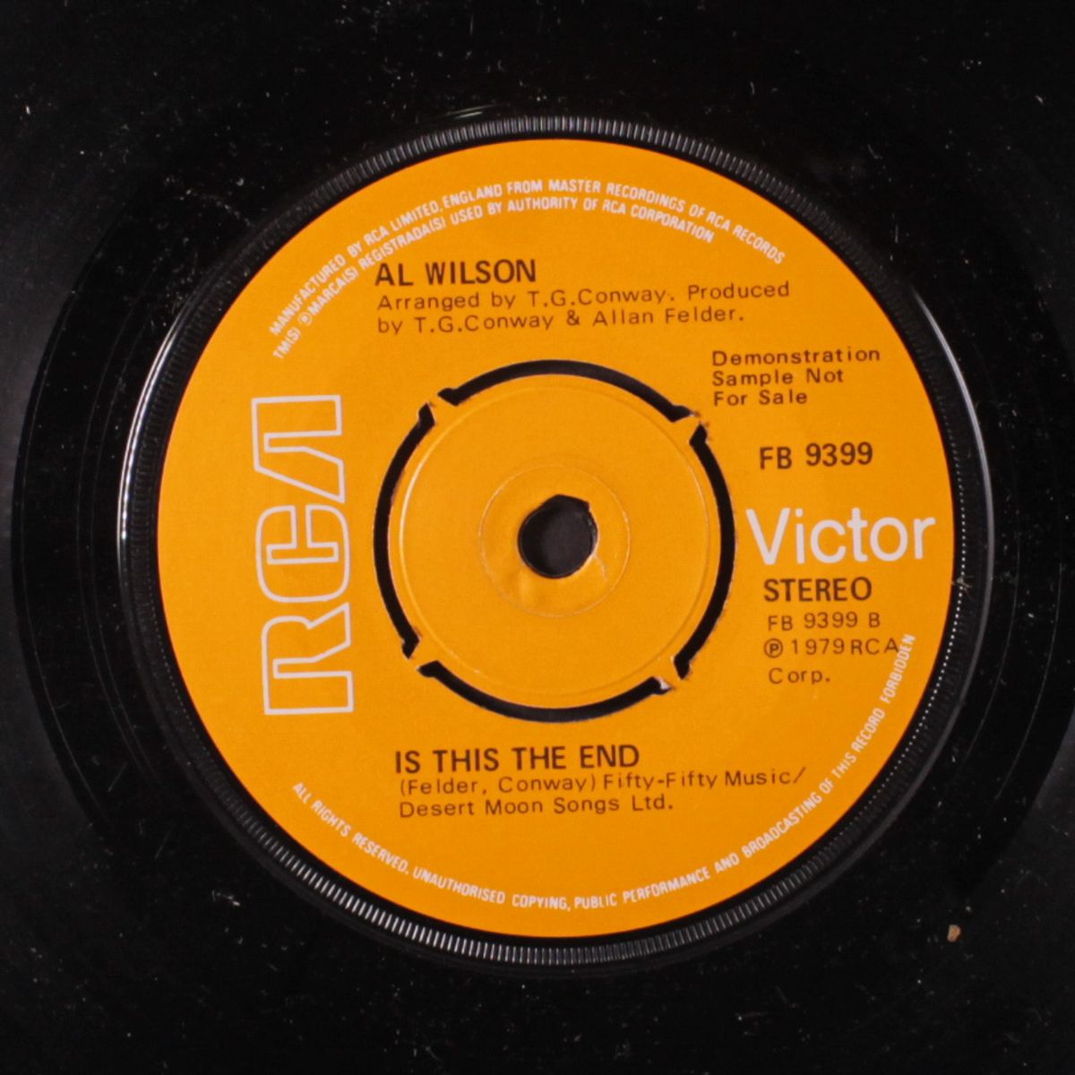 earthquake / is this the end by AL WILSON