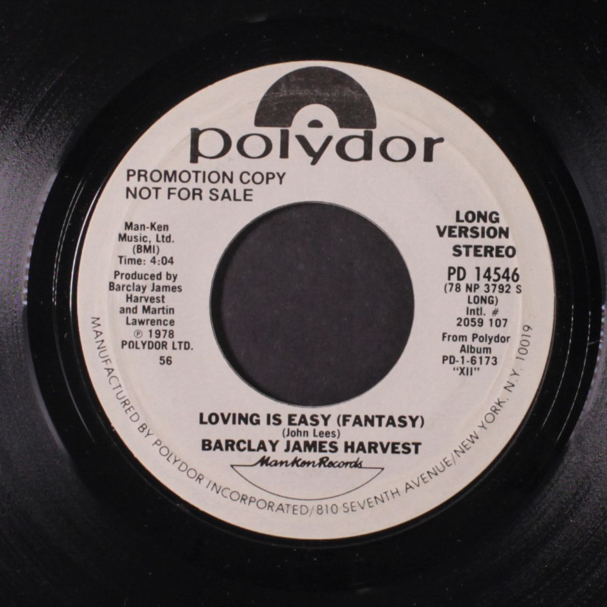 loving is easy / same by BARCLAY JAMES HARVEST
