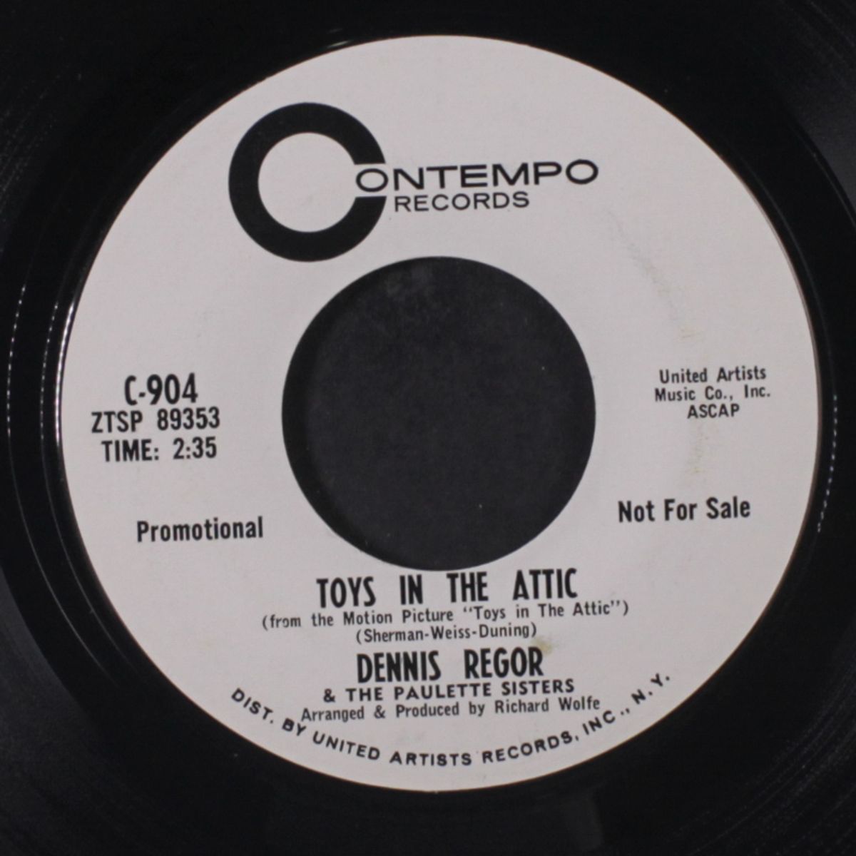 toys in the attic / same by DENNIS REGOR
