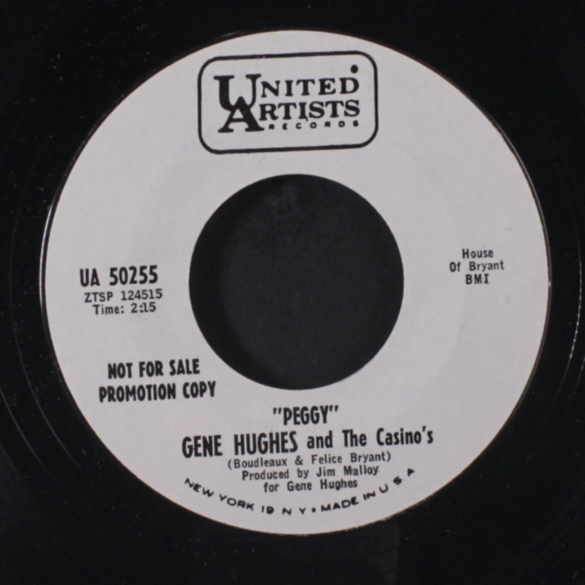 where am i / peggy by GENE HUGHES & CASINO'S