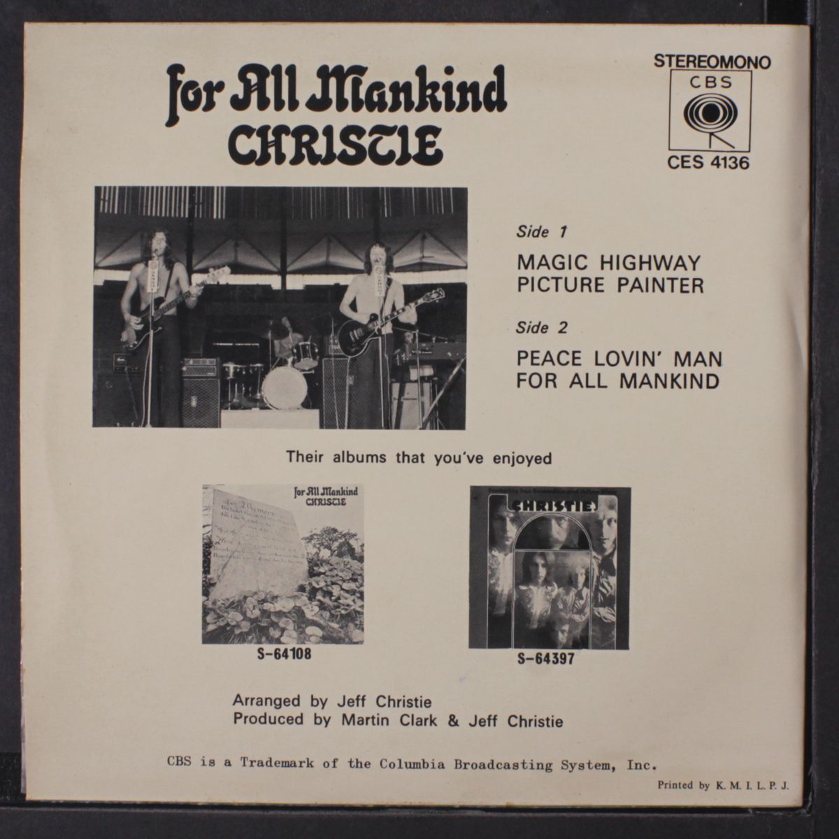 for all mankind by CHRISTIE