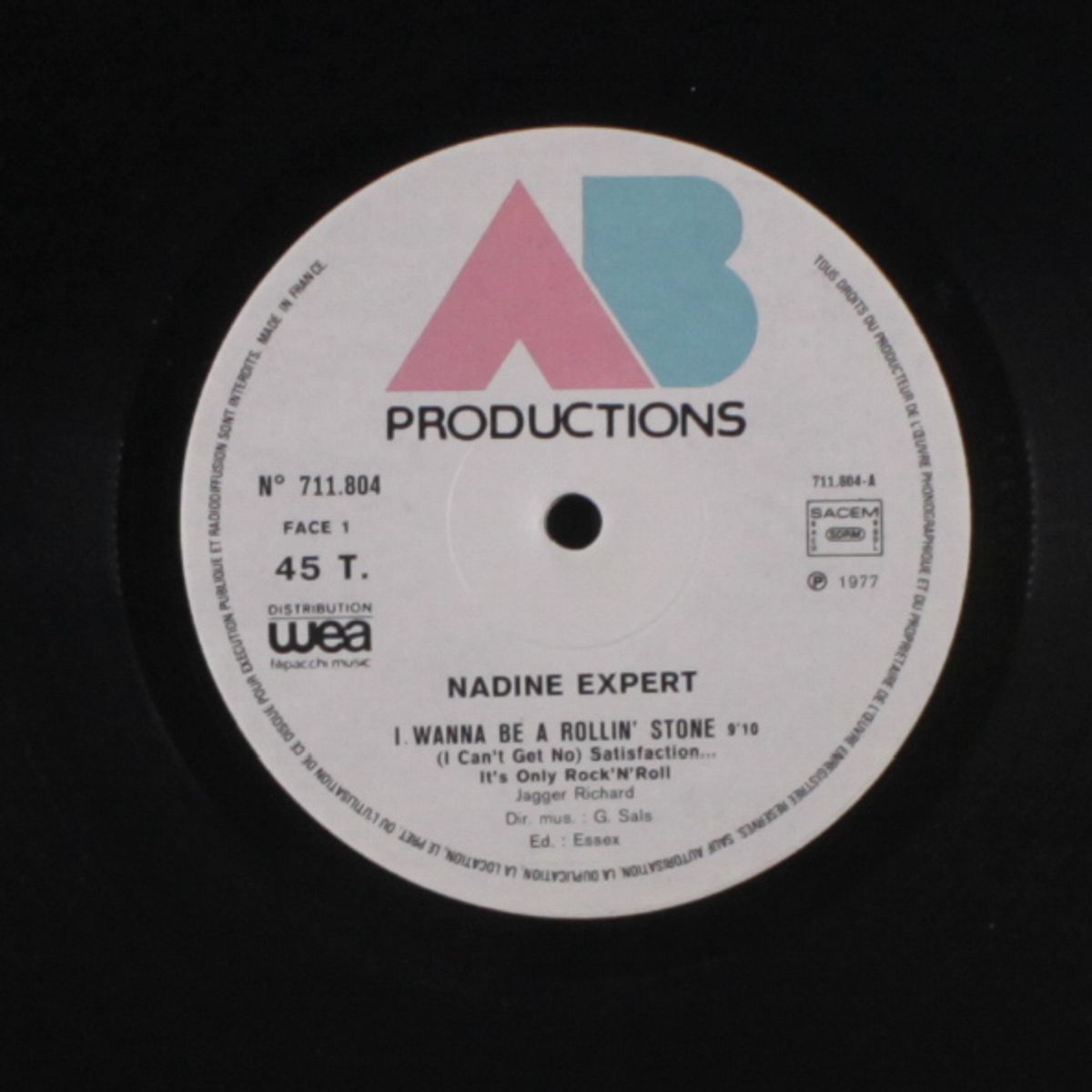 i wanna be a rollin' stone / play the game of love by NADINE EXPERT