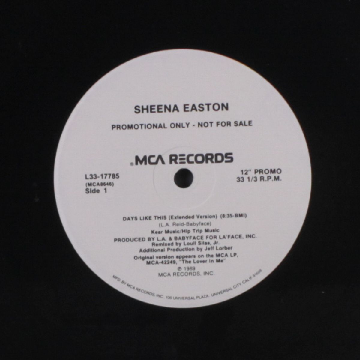 days like this by SHEENA EASTON
