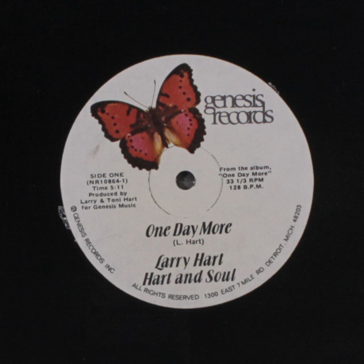 one day more / holdin' on by LARRY HART & SOUL