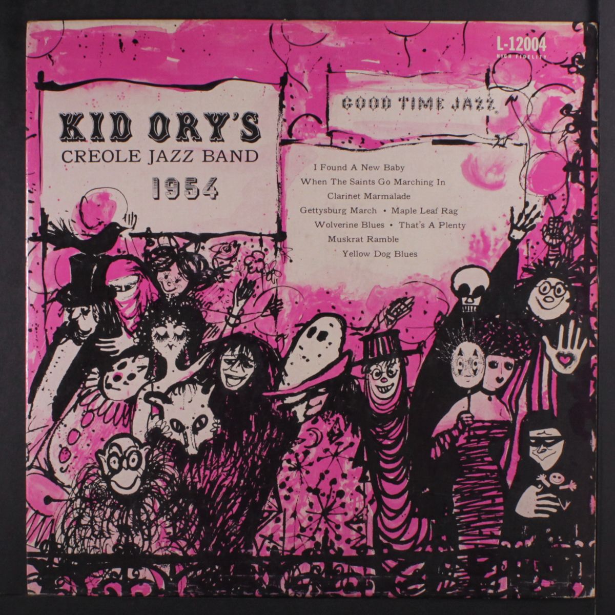 kid ory's creole jazz band, 1924 by KID ORY