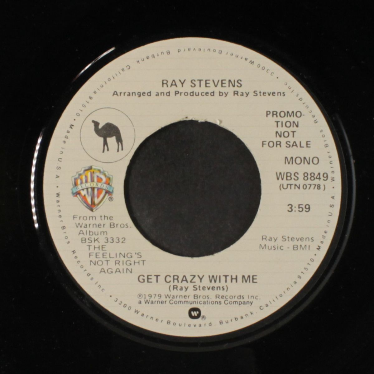 get crazy with me / mono by RAY STEVENS