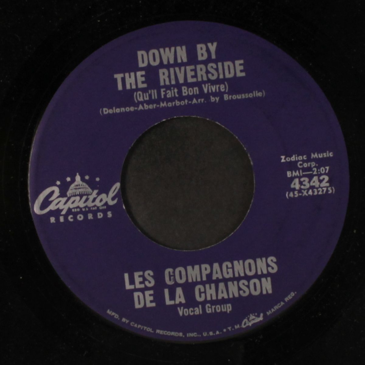 down by the riverside by LES COMPAGNONS DE LA CHANSON