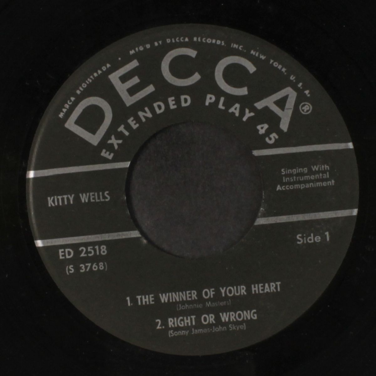 the winner of your heart +3 by KITTY WELLS