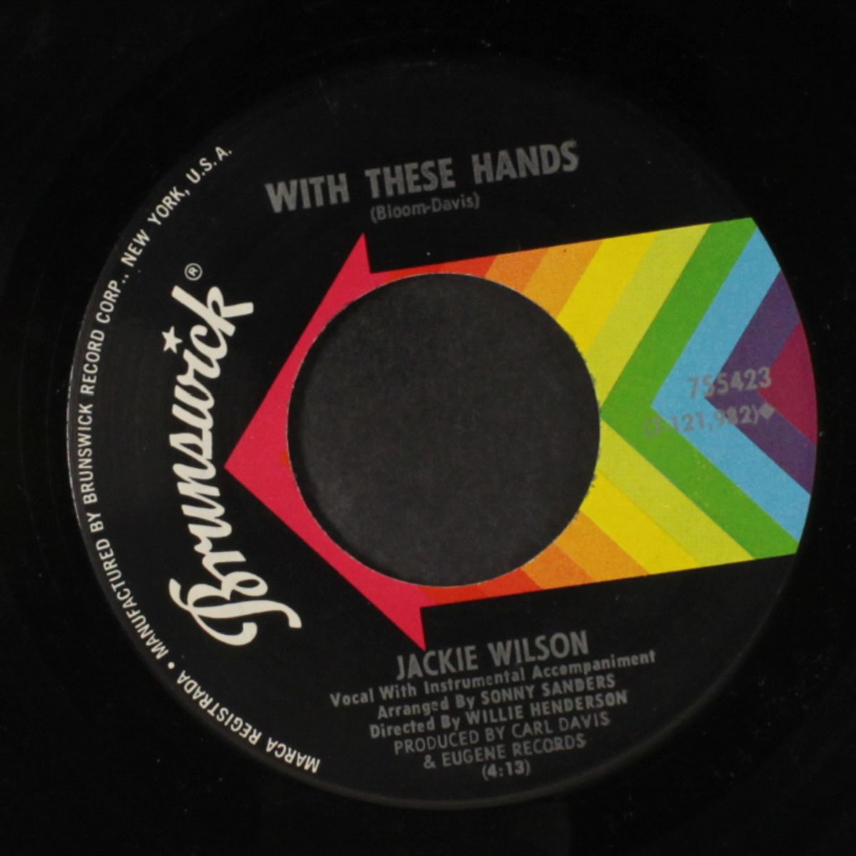 why don't you do your thing / with these hands by JACKIE WILSON