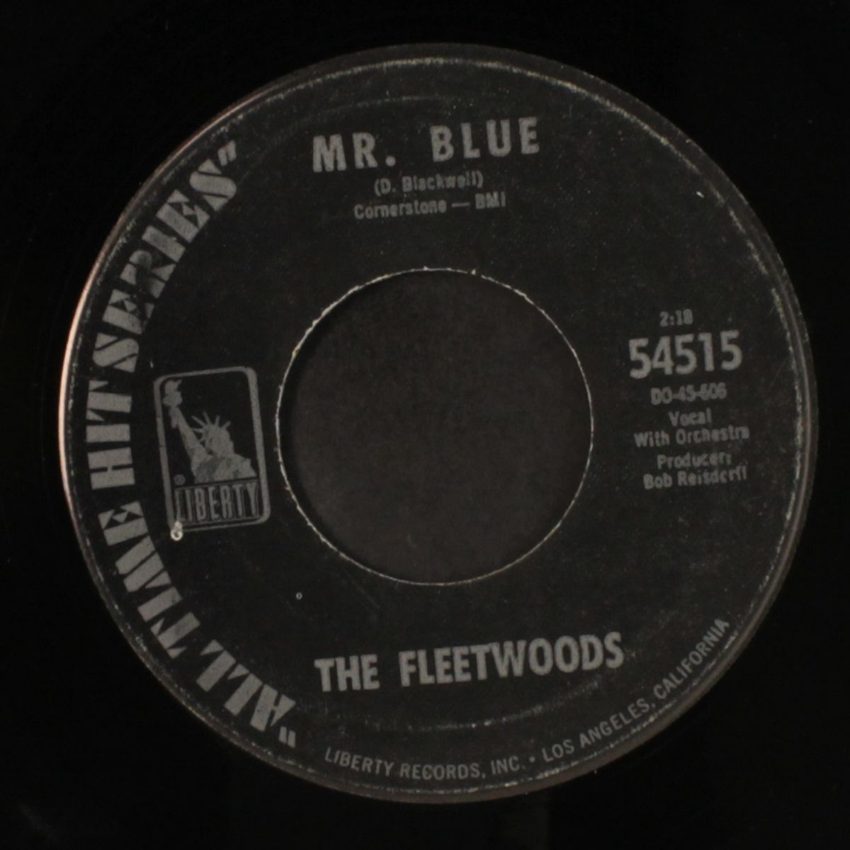 come softly to me / mr. blue by FLEETWOODS