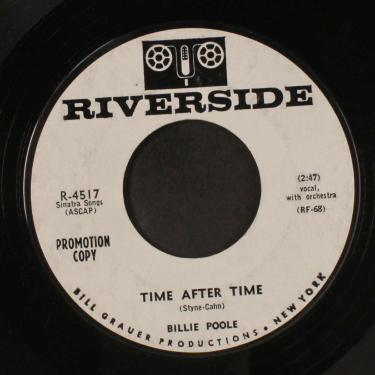 rocks in my bed / time after time by BILLIE POOLE