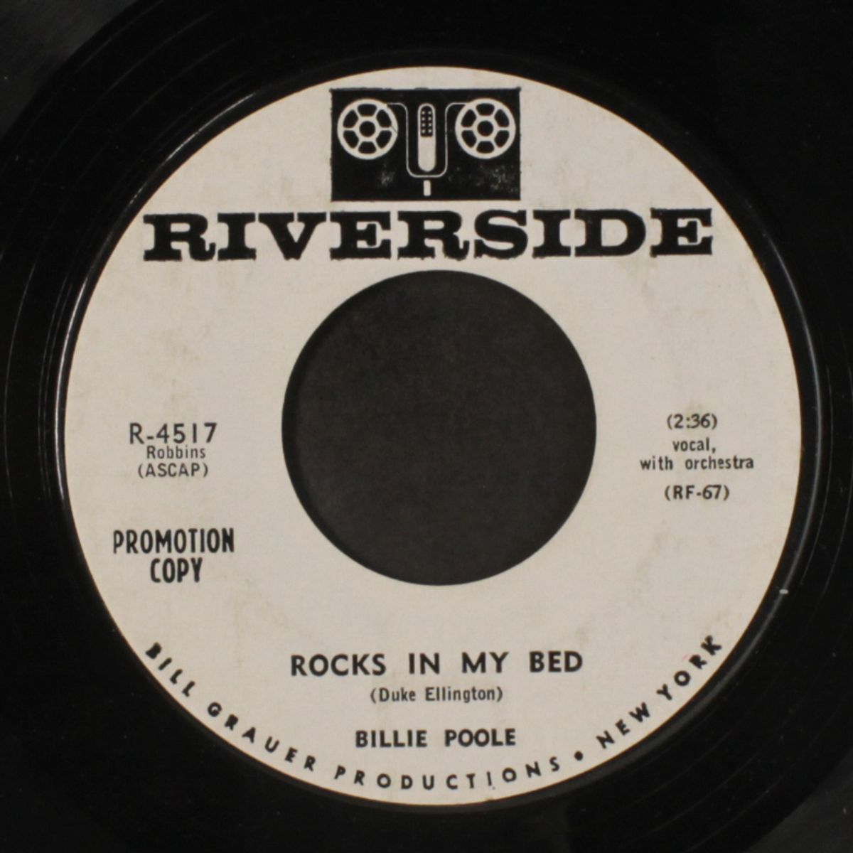 rocks in my bed / time after time by BILLIE POOLE