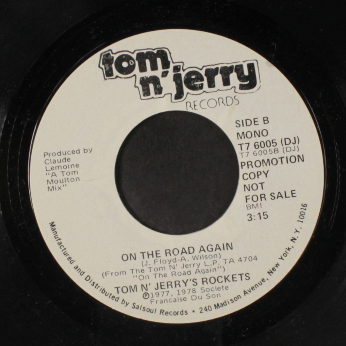 on the road again / mono by TOM N' JERRY'S ROCKETS
