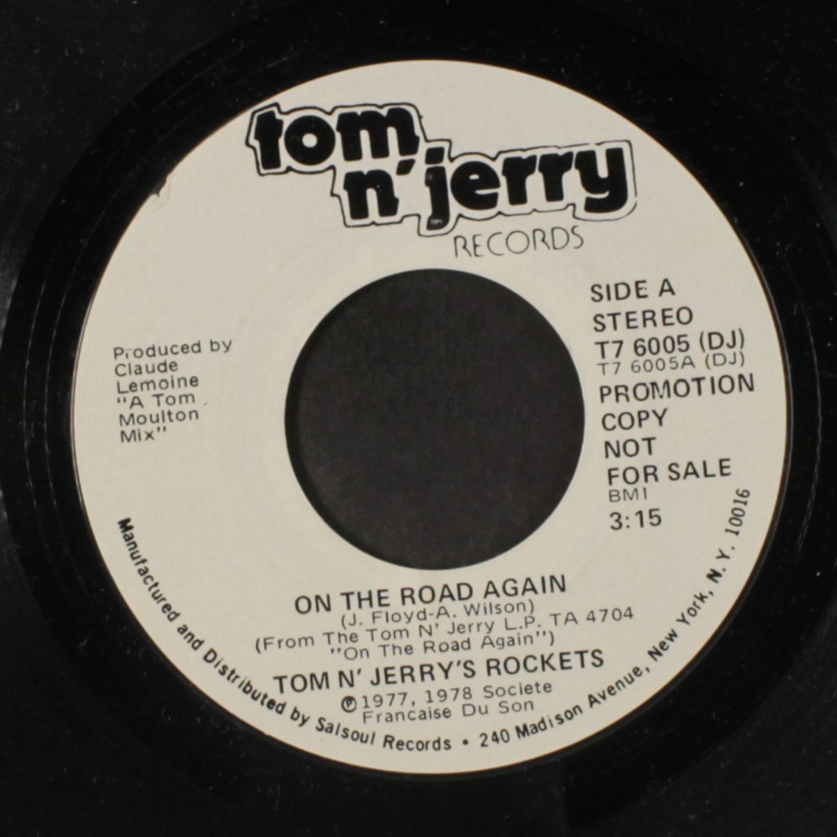 on the road again / mono by TOM N' JERRY'S ROCKETS