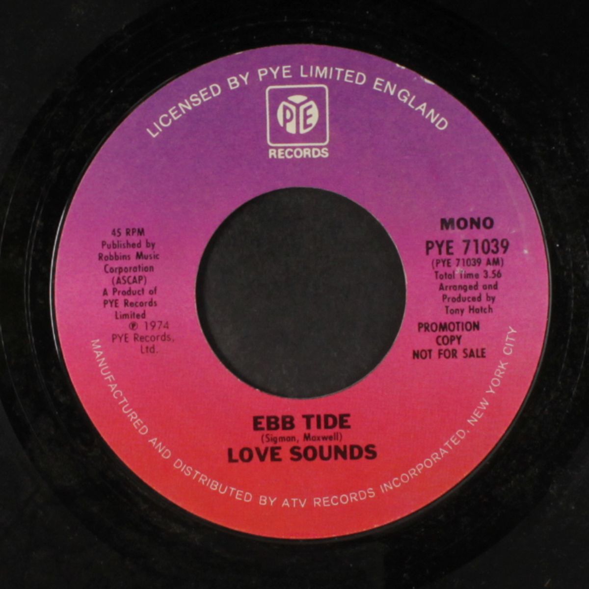 ebb tide / mono by LOVE SOUNDS