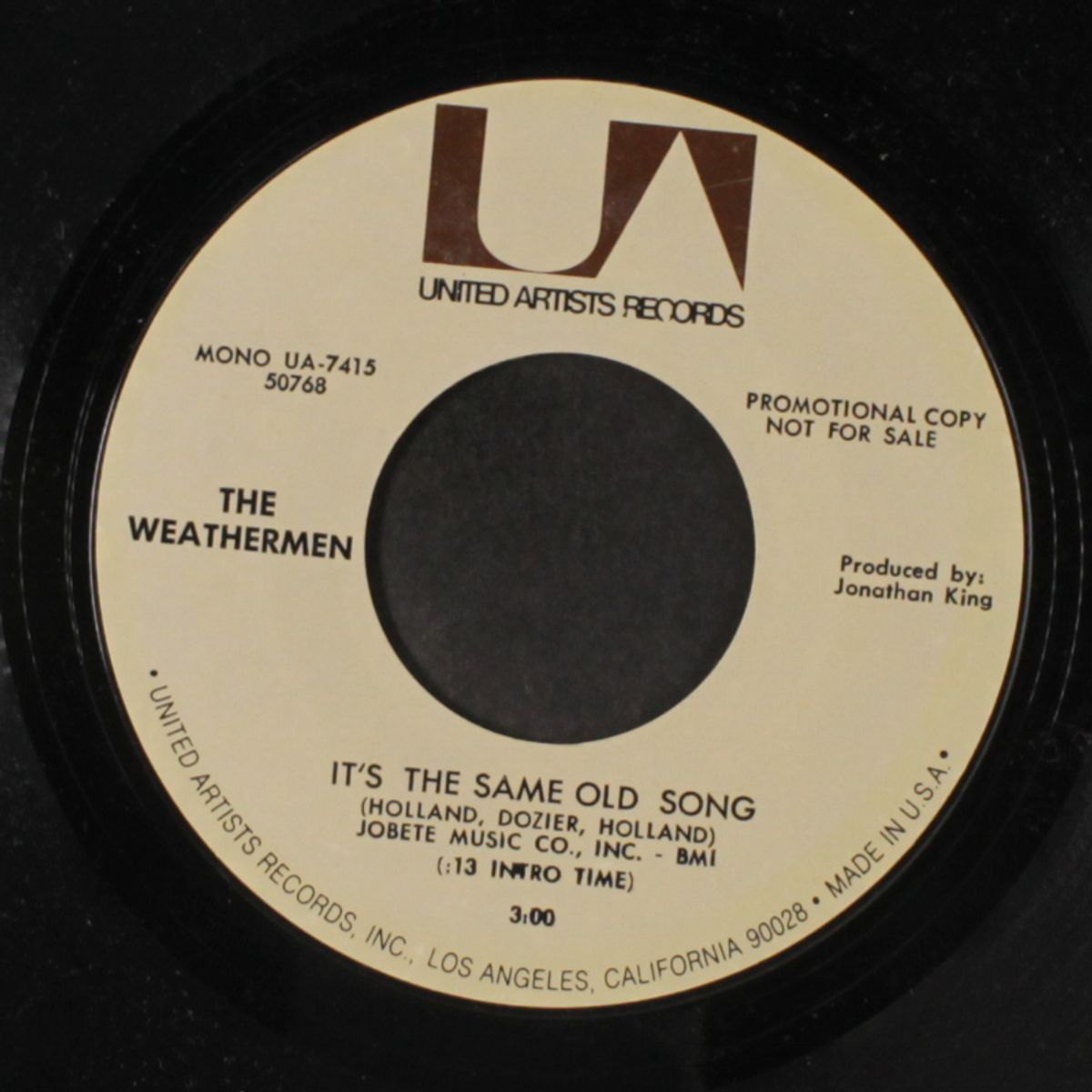 it's the same old song / mono by WEATHERMEN