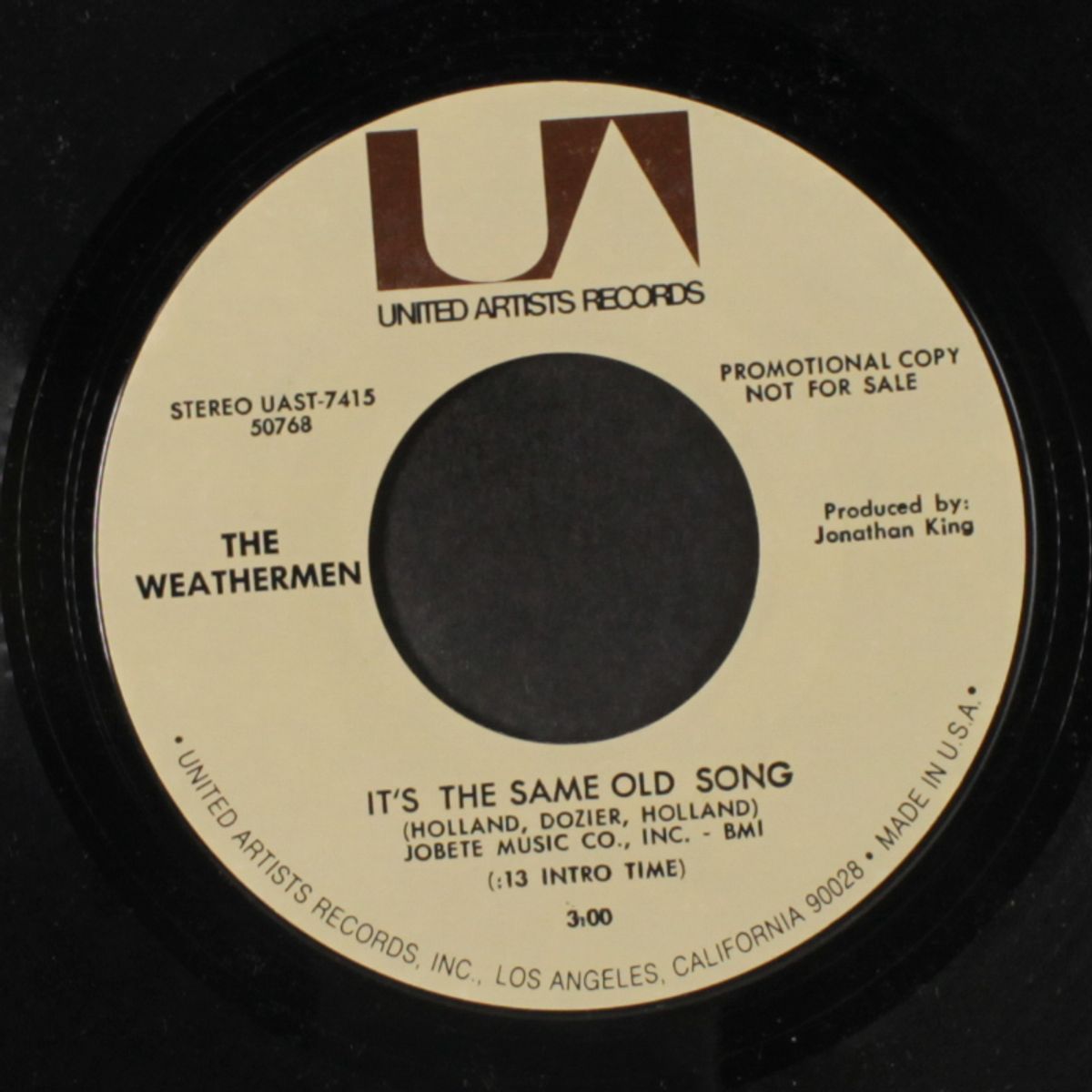 it's the same old song / mono by WEATHERMEN
