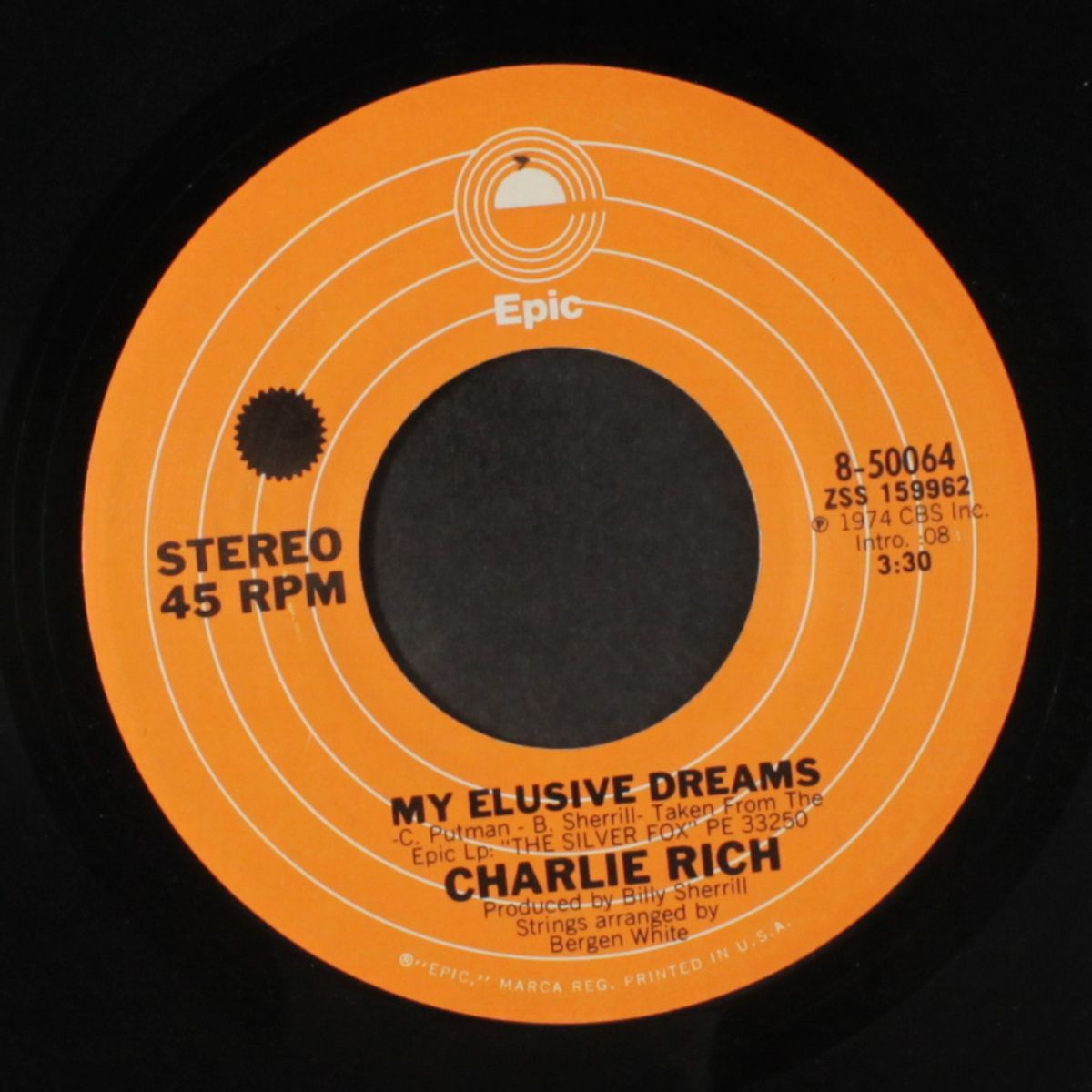 my elusive dreams / whatever happened by CHARLIE RICH
