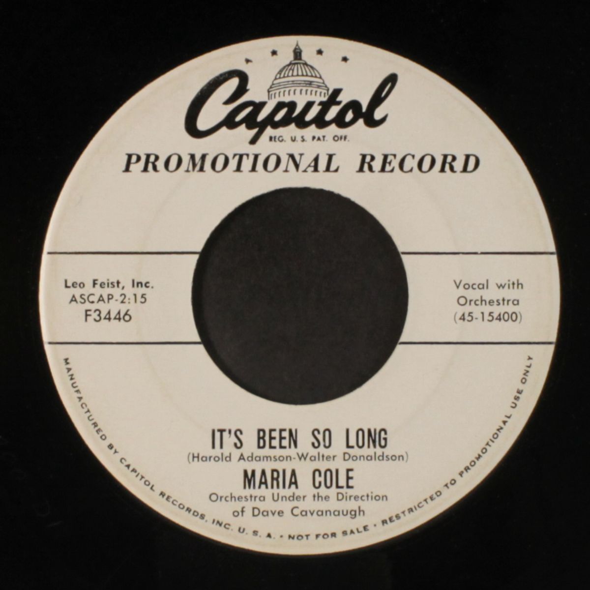 somebody's gotta lose / it's been so long by MARIA COLE