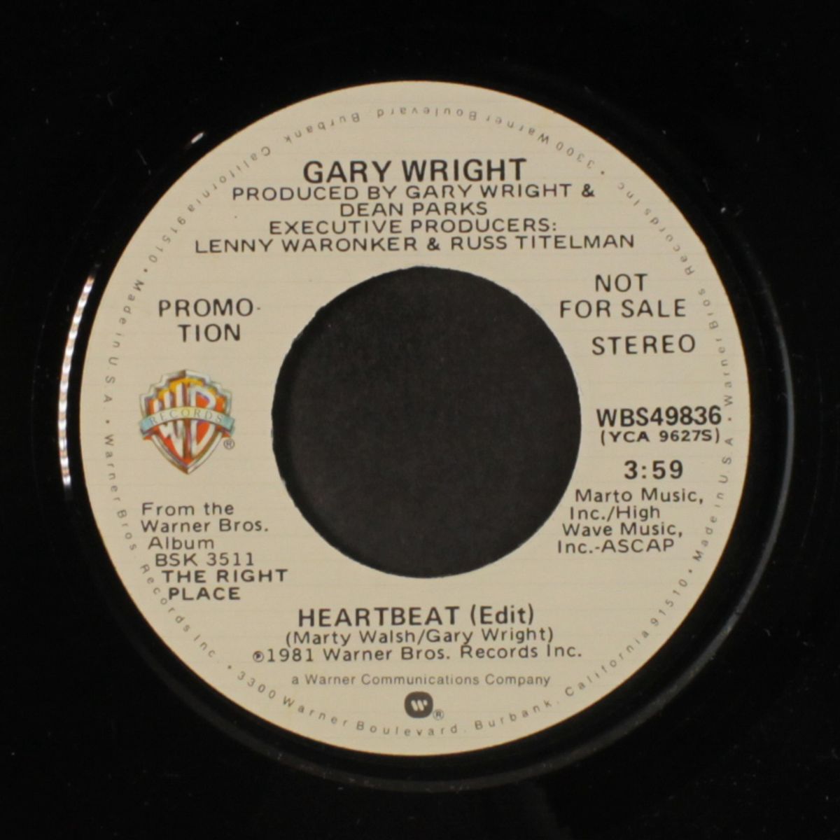 heartbeat / mono by GARY WRIGHT
