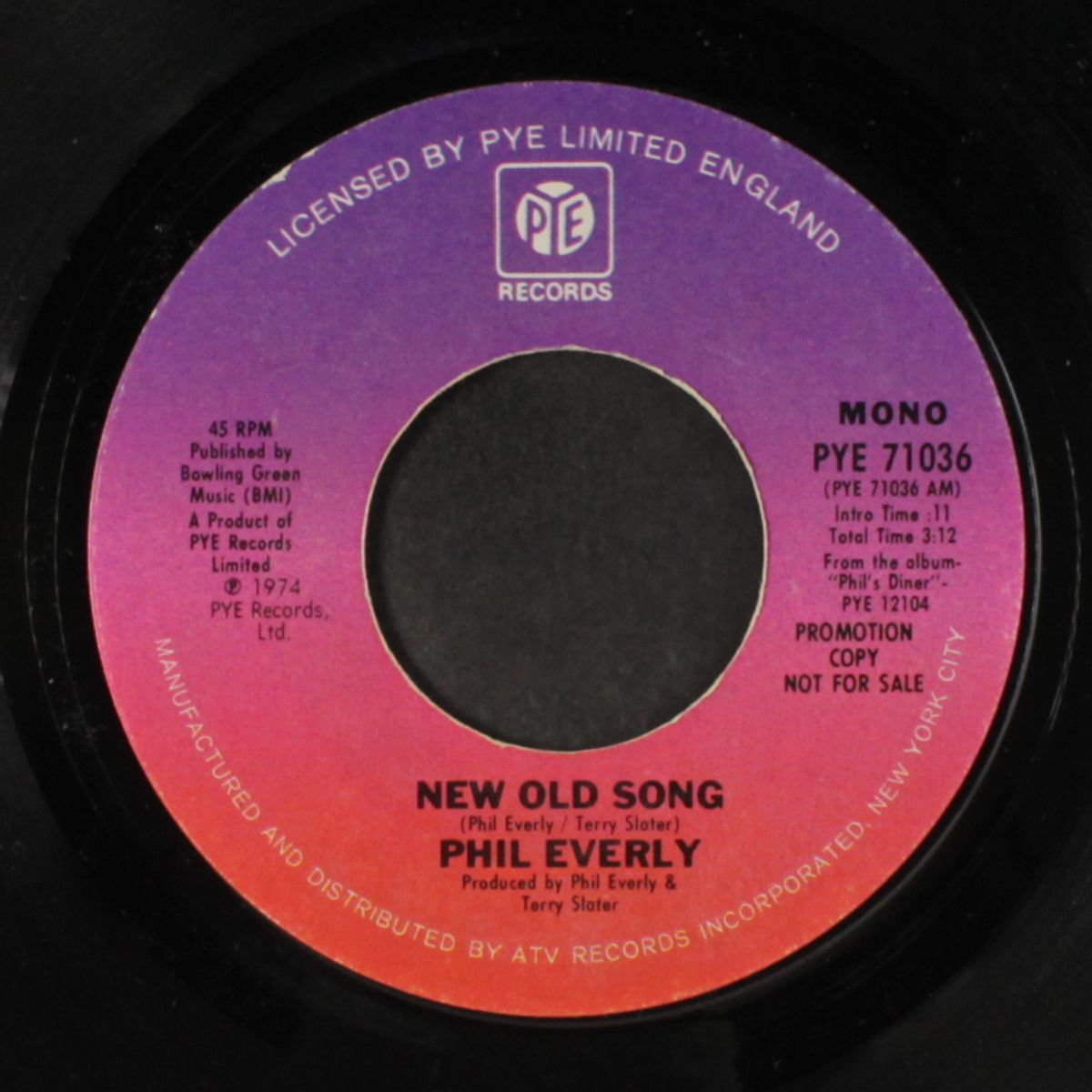 new old song by PHIL EVERLY