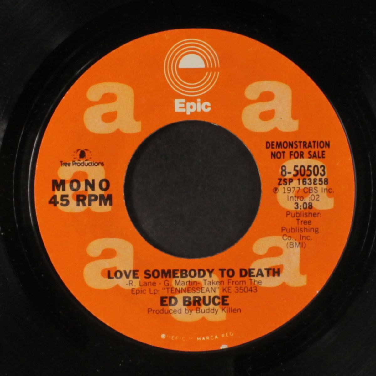 love somebody to death / mono by ED BRUCE