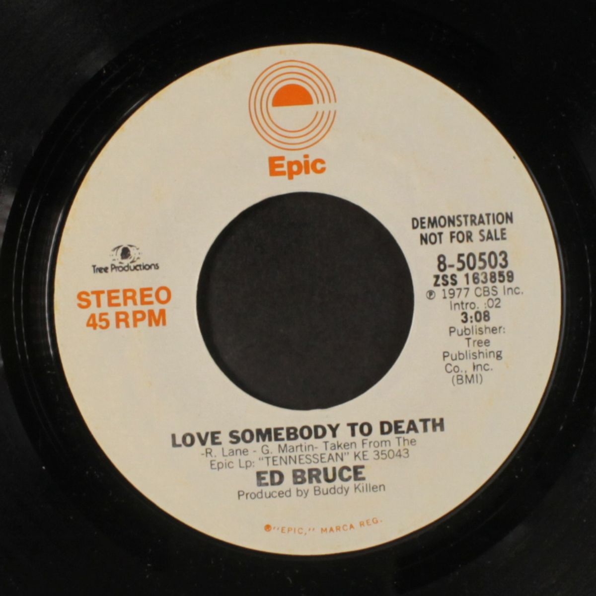 love somebody to death / mono by ED BRUCE