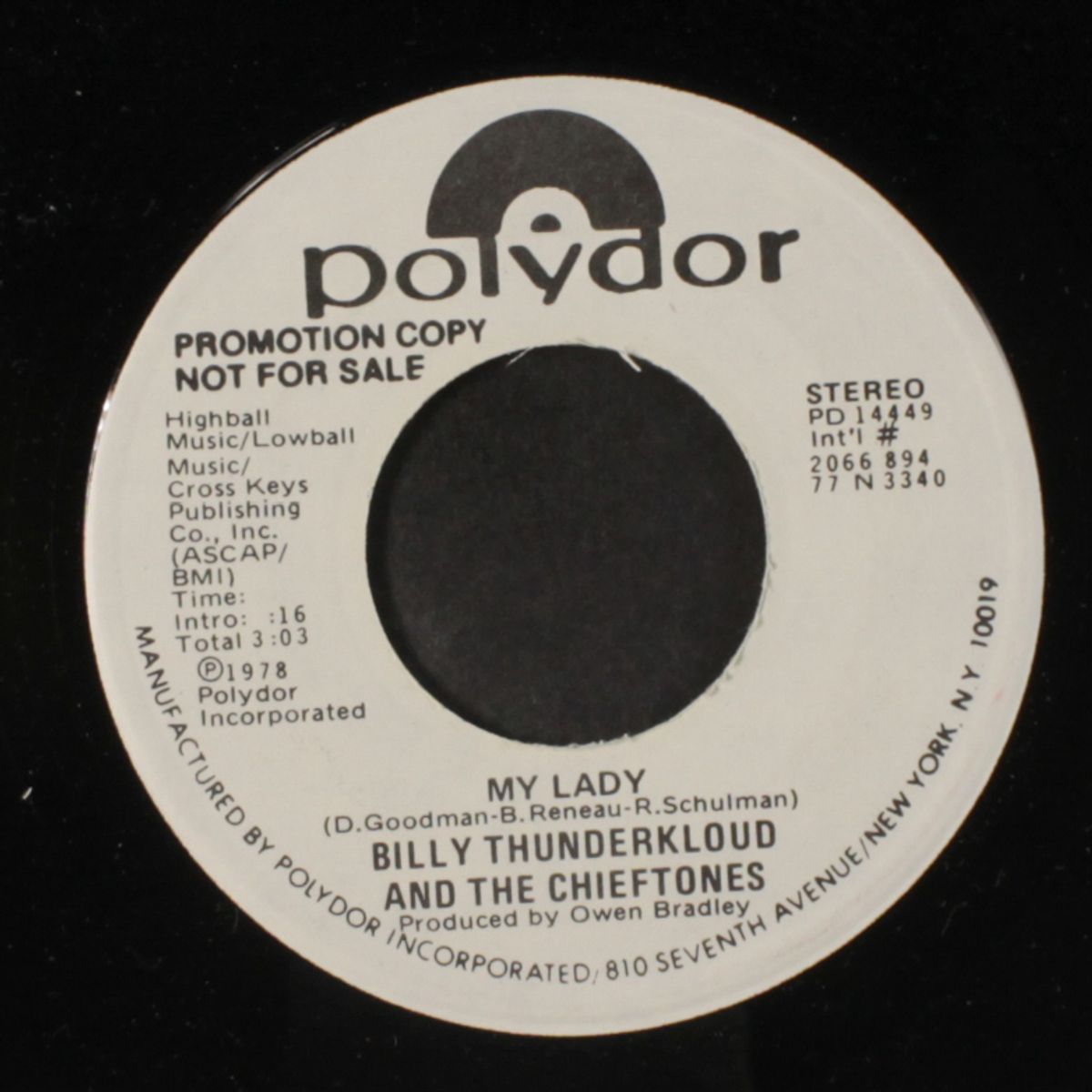 my lady / mono by BILLY THUNDERKLOUD